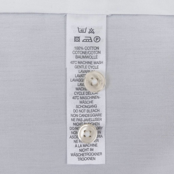 Paul Smith Tailored-Fit Signature Stripe Cuff Shirt Men's 16 White - Picture 8 of 9